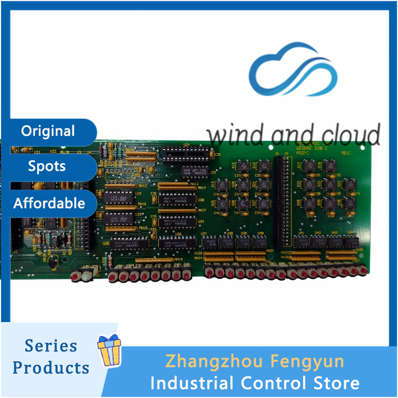 WESDAC D20 C GE Combined Analog & Digital I/O Module | In Stockillustration
